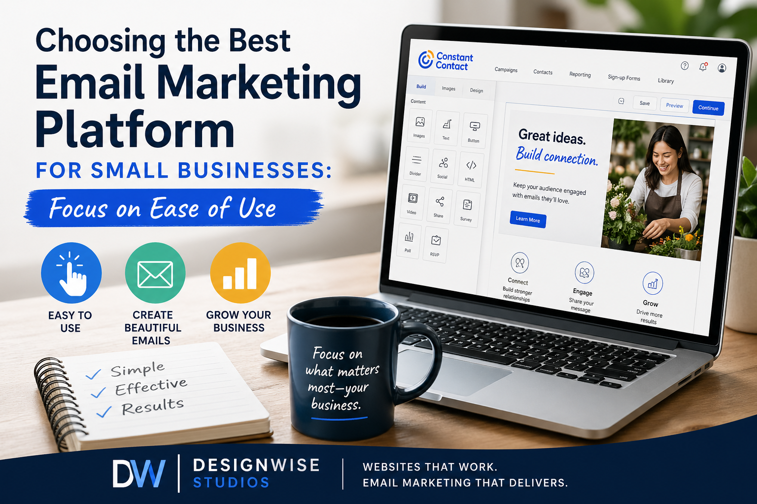 Choosing the Best Email Marketing Platform for Small Businesses: Focus on Ease of Use