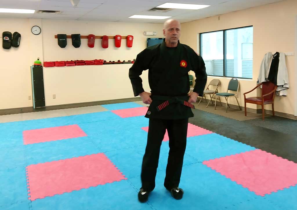 Dave Quinlan at Martial Way Self-Defense Center in Colchester, Vermont