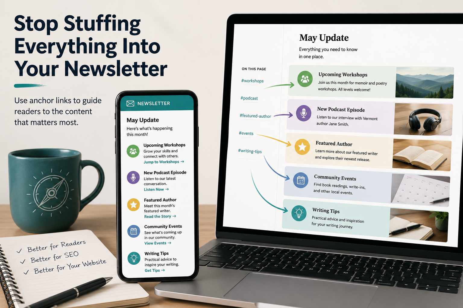 Stop Stuffing Everything Into Your Newsletter